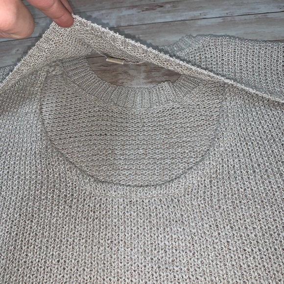 Michael Kors Taupe Knit Sweater Size Small - Picture 6 of 9